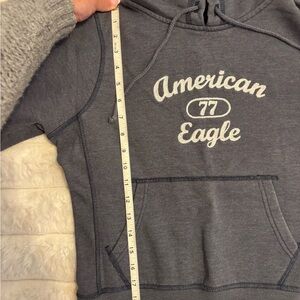 American Eagle Outfitters Dark Gray Hoodie